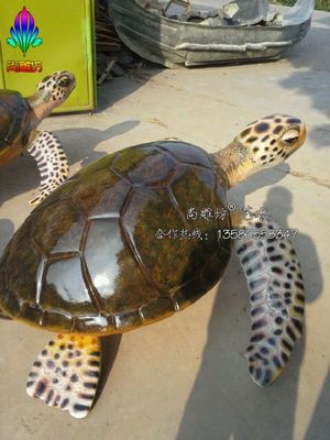 海洋夢境 仿生海洋生物玻璃鋼雕塑的藝術魅力